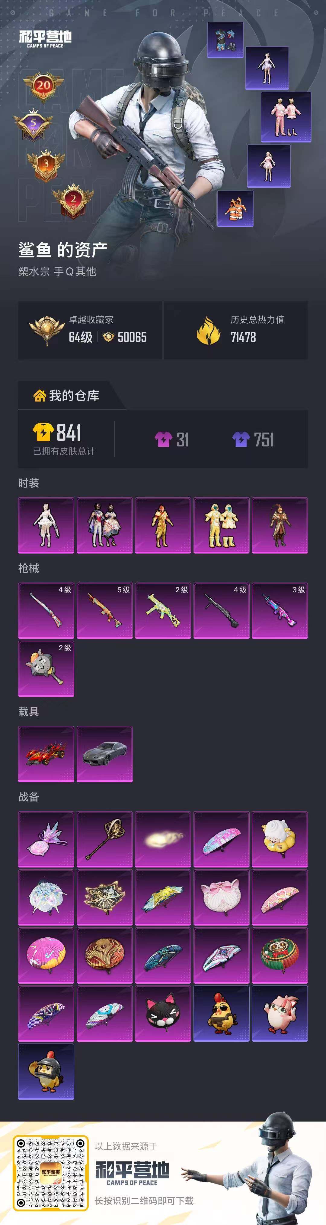 HPQM4116441和平精英账号详情图16