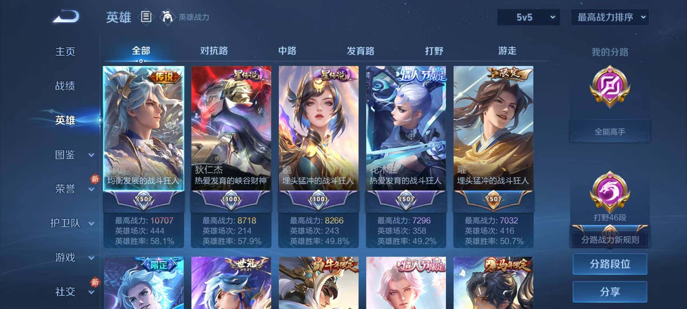 WZJZ4221091王者荣耀账号详情图9