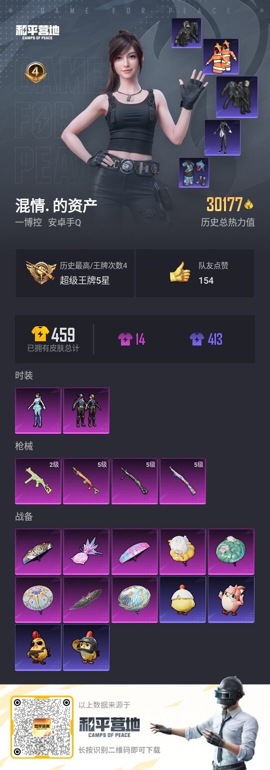 HPLX4116720和平精英账号详情图2