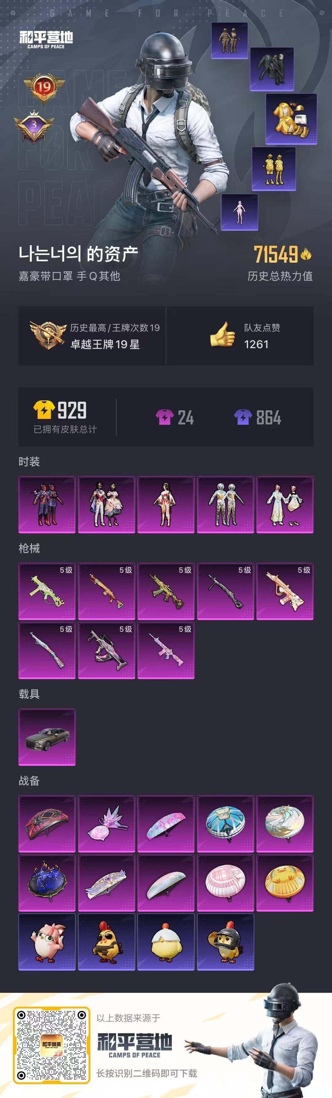 HPQM4116480和平精英账号详情图14