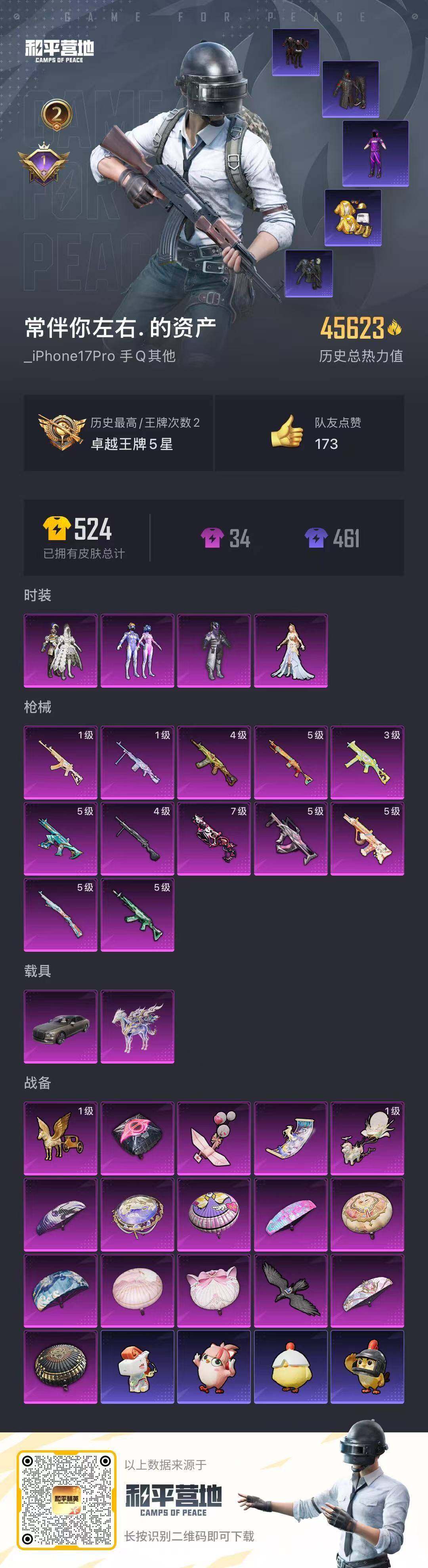 HPQM4116495和平精英账号详情图18