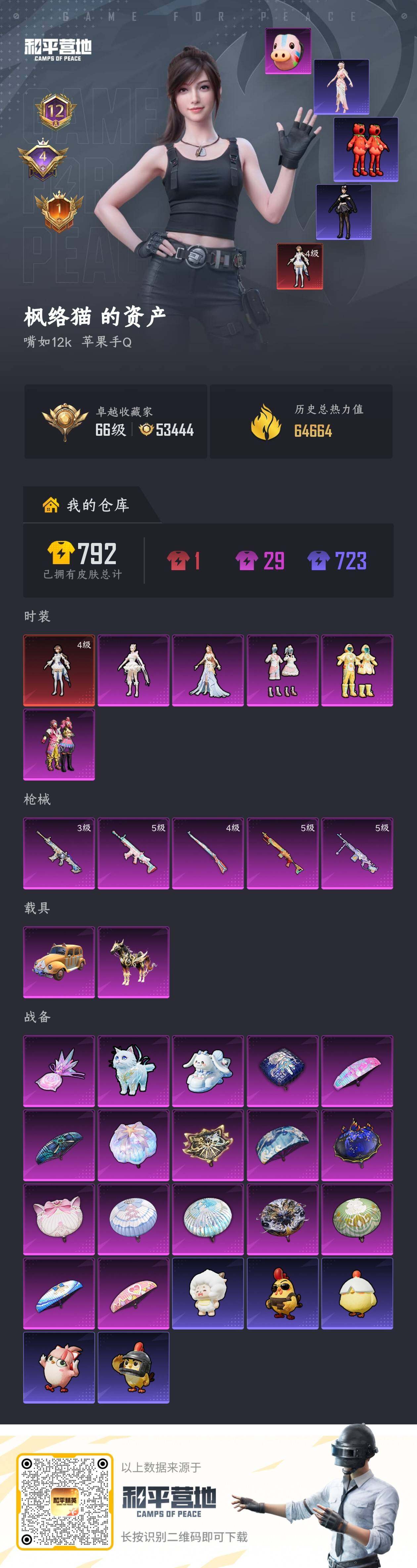 HPQM4116566和平精英账号详情图6