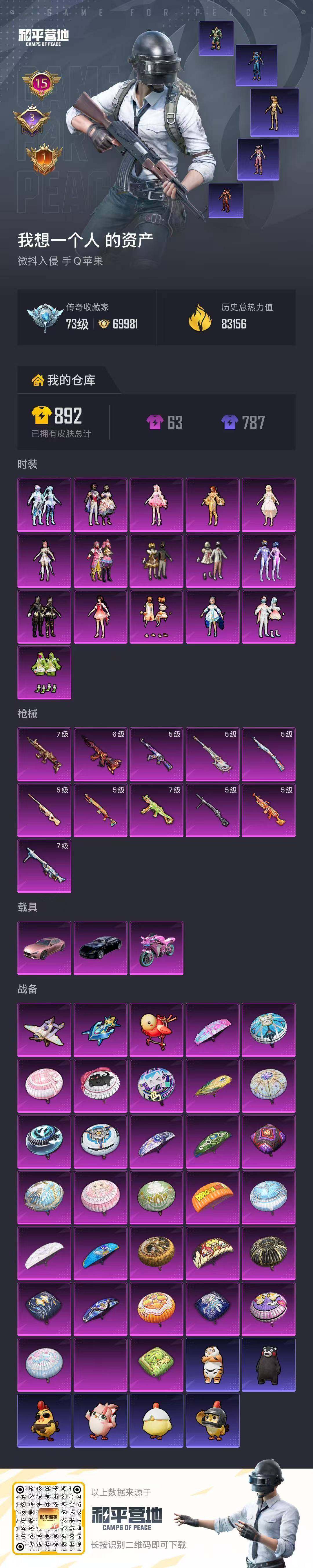 HPQM4116582和平精英账号详情图18