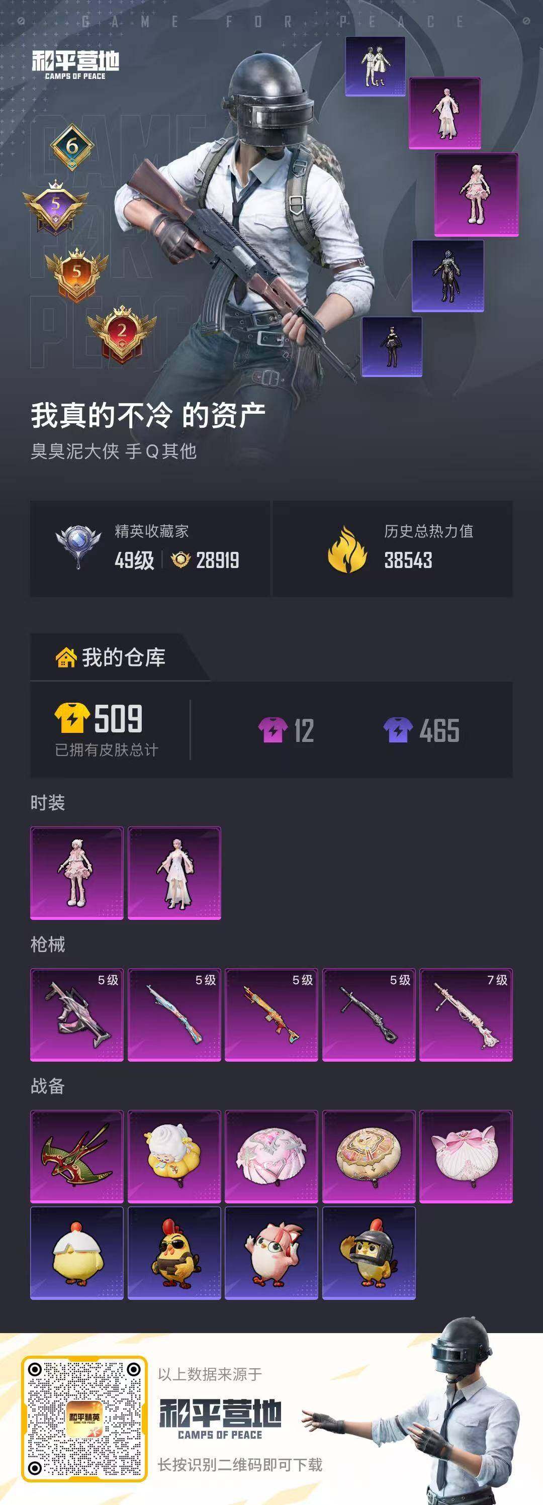 HPQM4116621和平精英账号详情图14