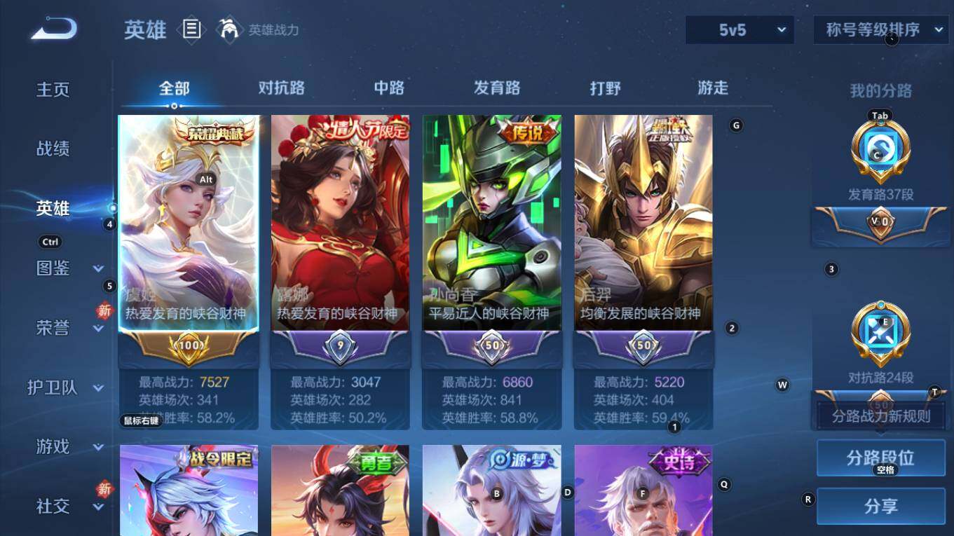 WZQM4212490王者荣耀账号详情图11