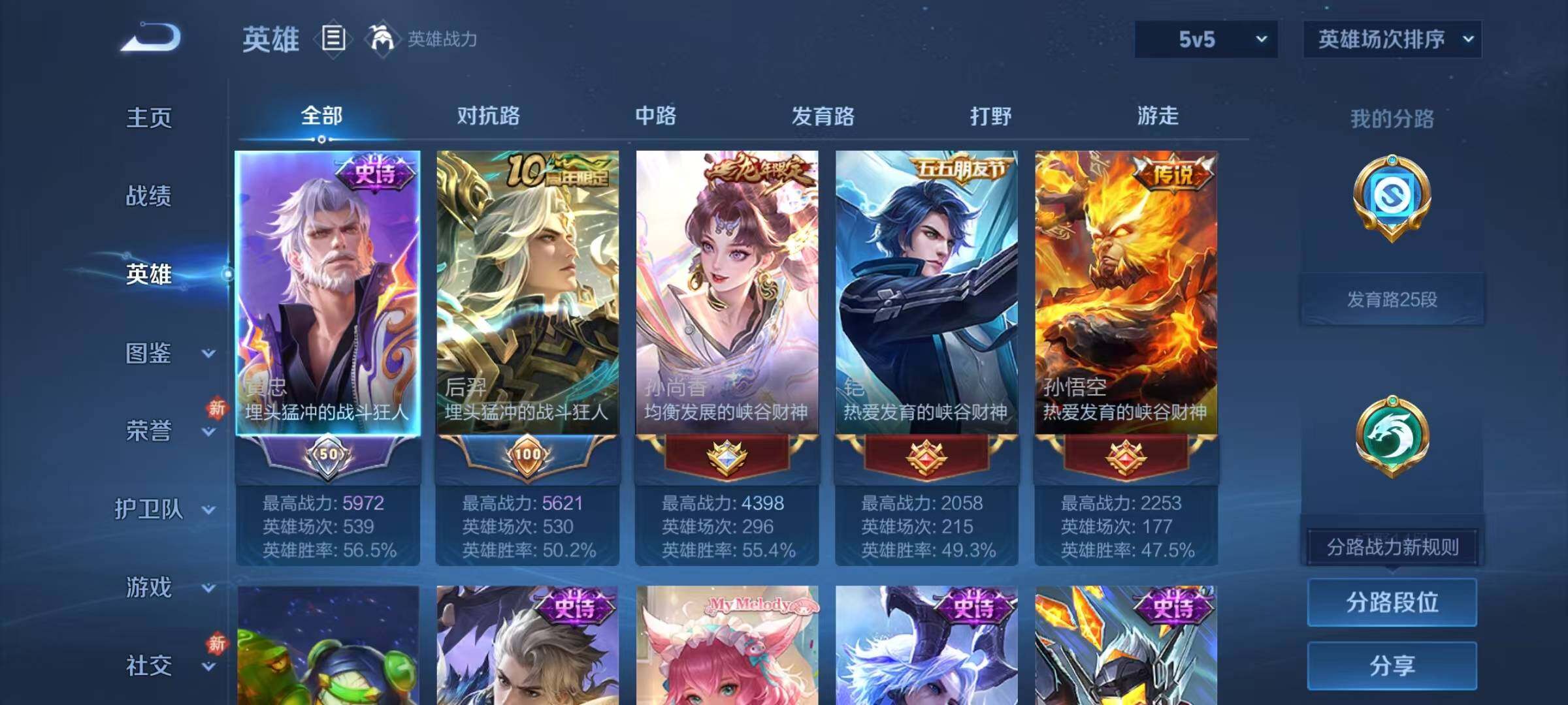 WZCMW4230300王者荣耀账号详情图6 WZCMW4230300王者荣耀账号详情图6