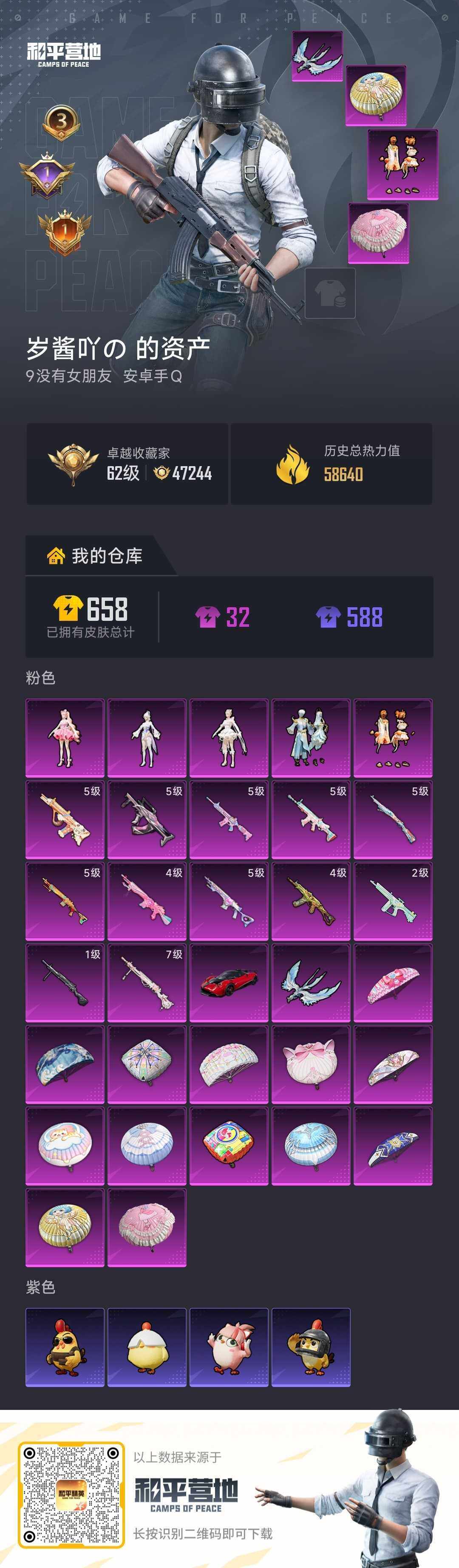 HPLE4116850和平精英账号详情图5