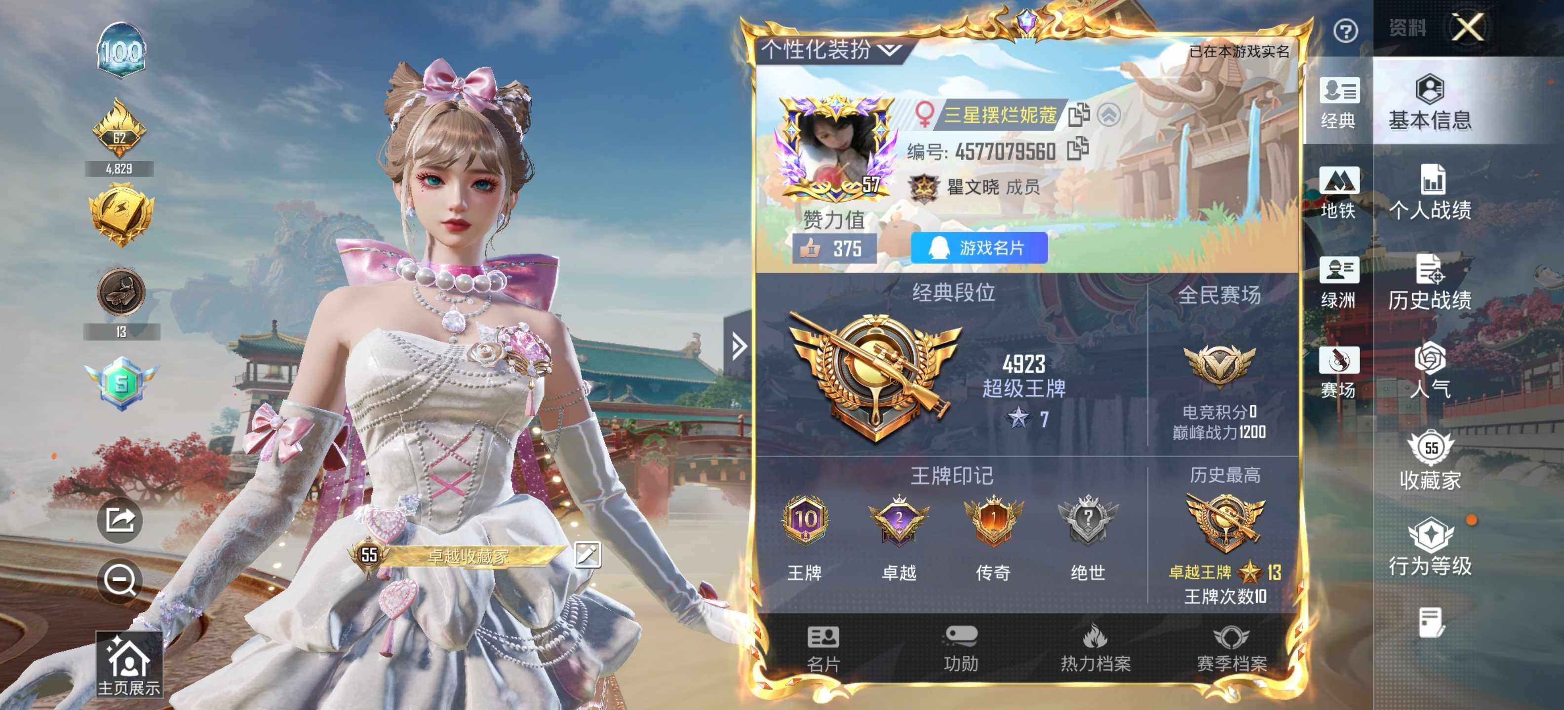 HPLE4116854和平精英账号详情图6