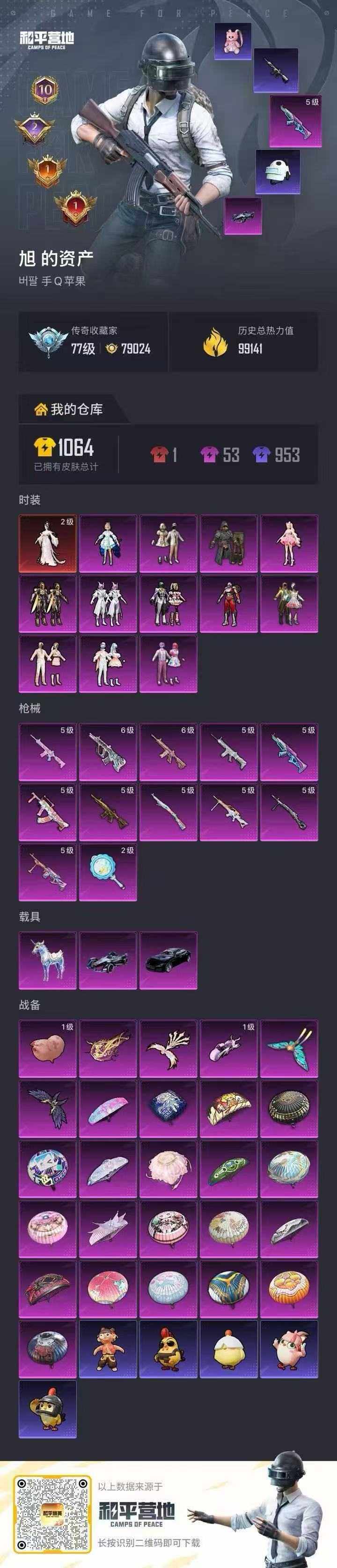 HPLE4116861和平精英账号详情图2