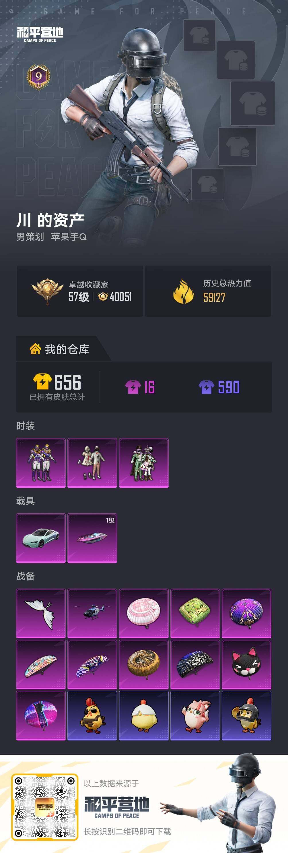 HPLE4117054和平精英账号详情图6