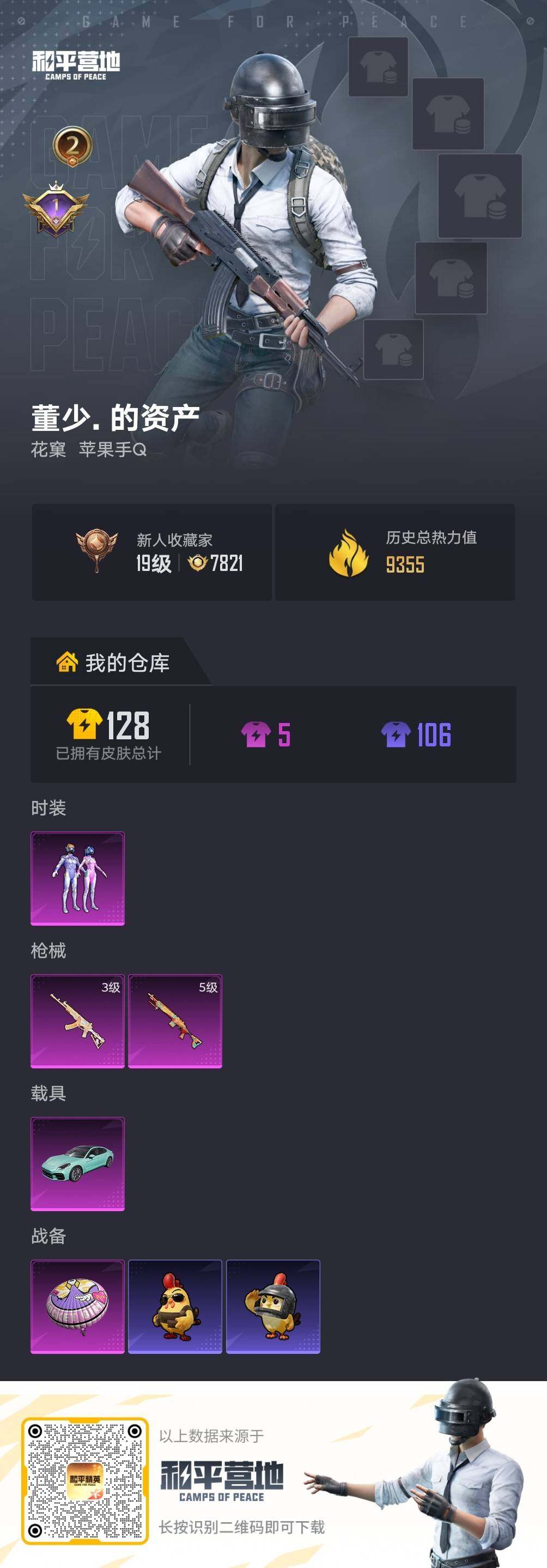 HPLE4117612和平精英账号详情图3