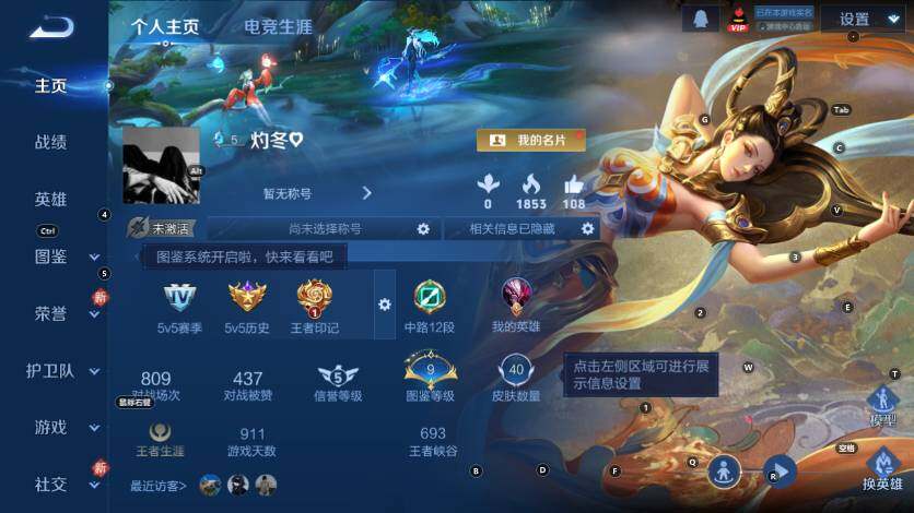 WZLX4214614王者荣耀账号详情图4