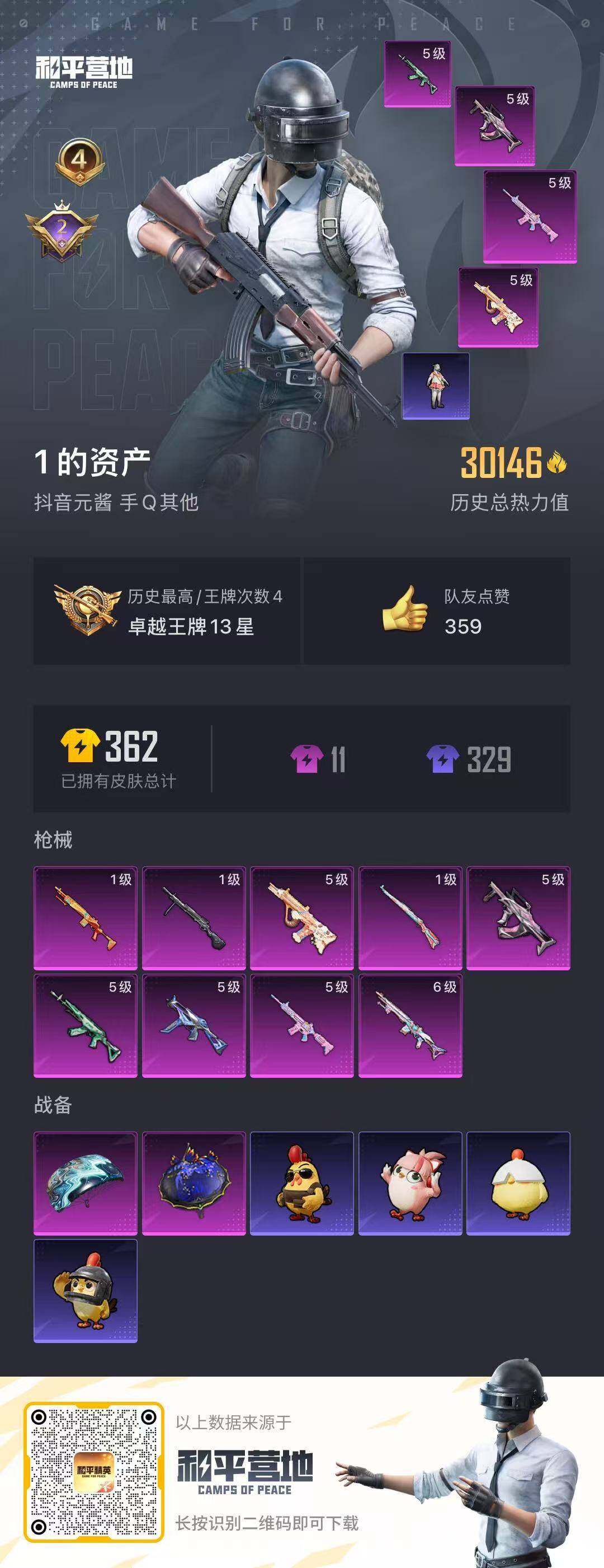 HPQM4117248和平精英账号详情图14