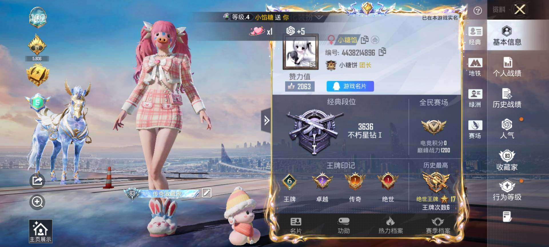 HPQM4117267和平精英账号详情图3