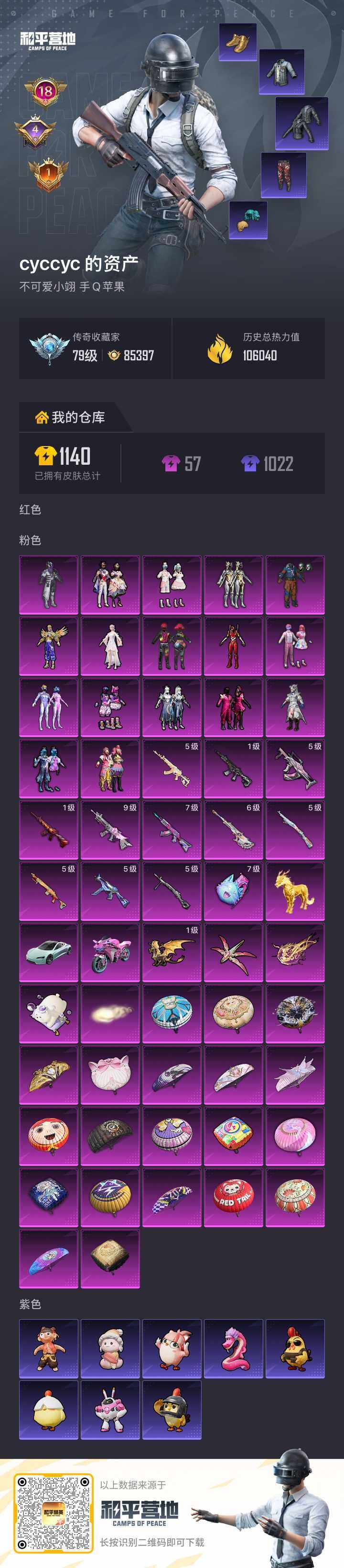 HPLX4117552和平精英账号详情图2