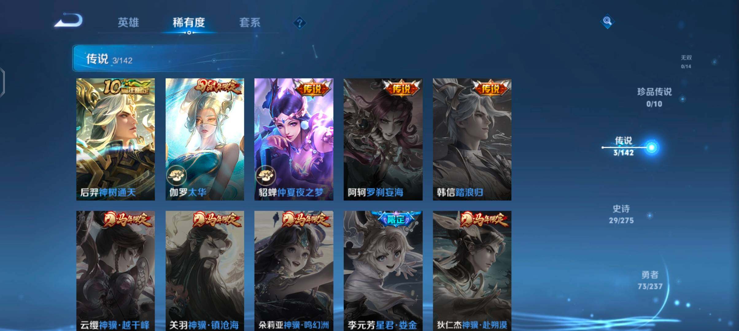 WZJZ4221327王者荣耀账号详情图9