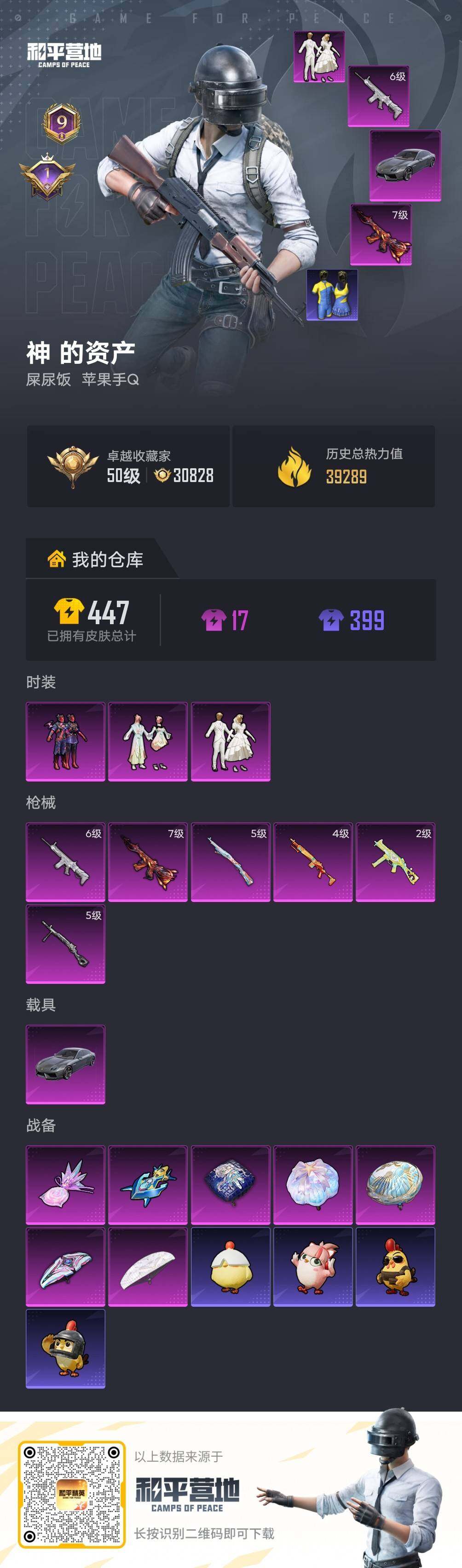 HPLX4117664和平精英账号详情图4