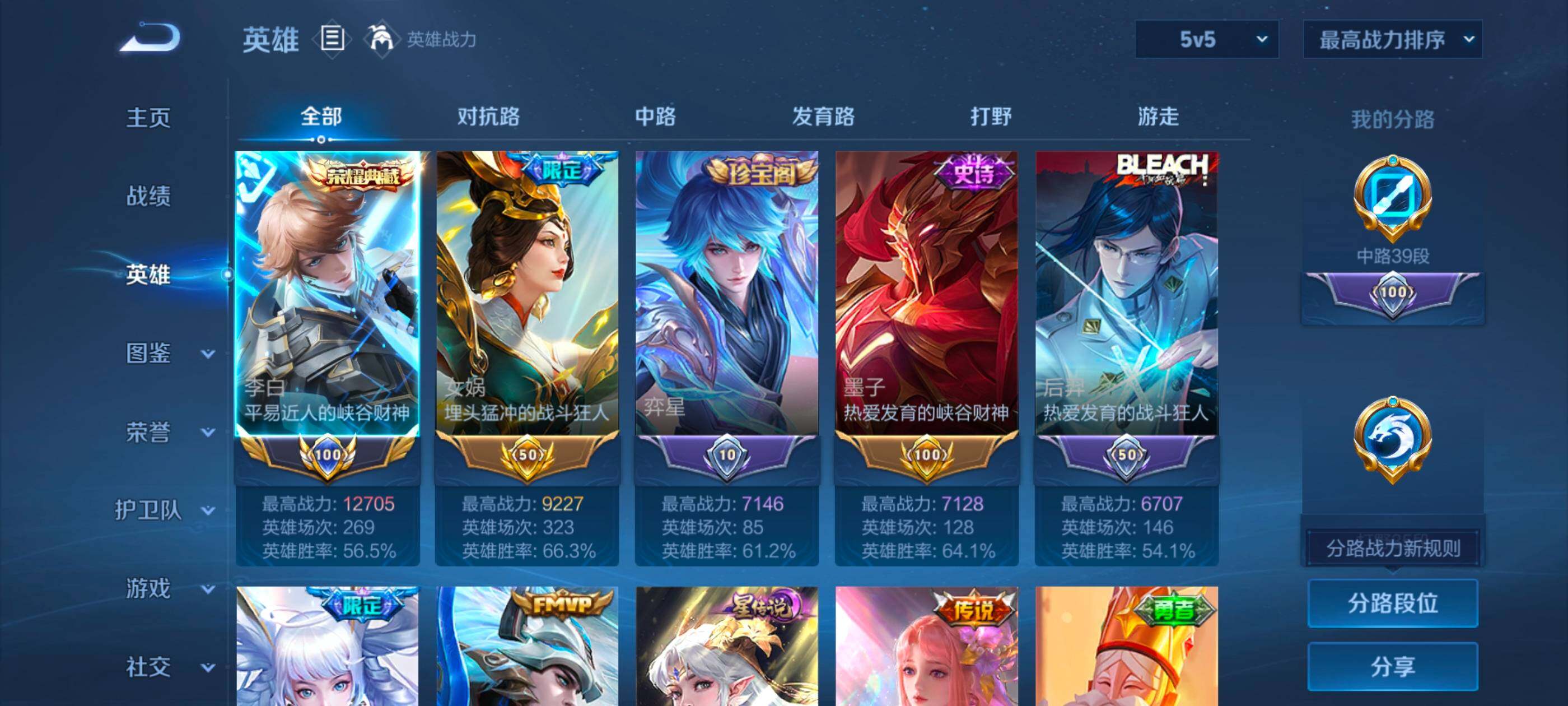 WZDN4212998王者荣耀账号详情图4