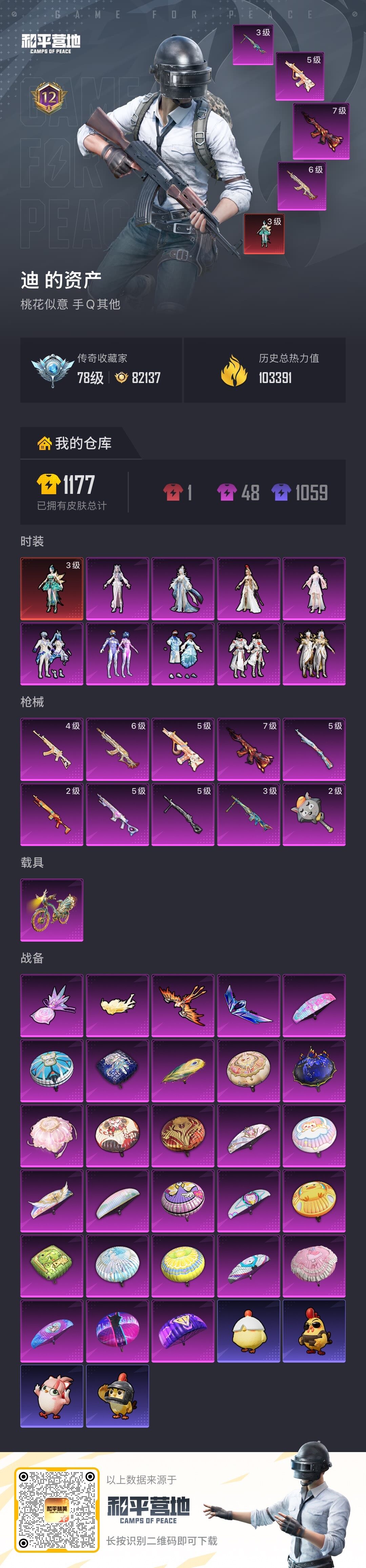 HPLE4117570和平精英账号详情图2