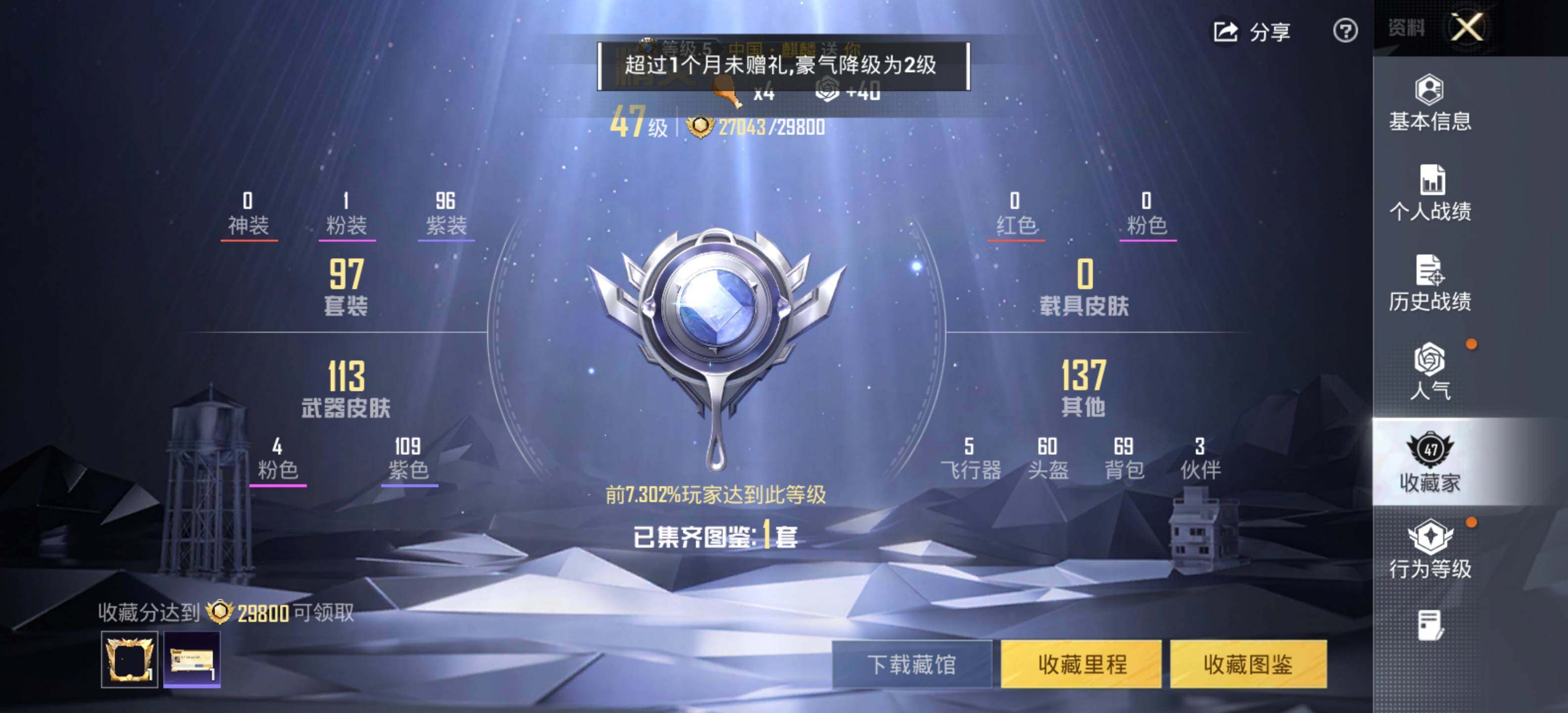 HPLX4117572和平精英账号详情图4