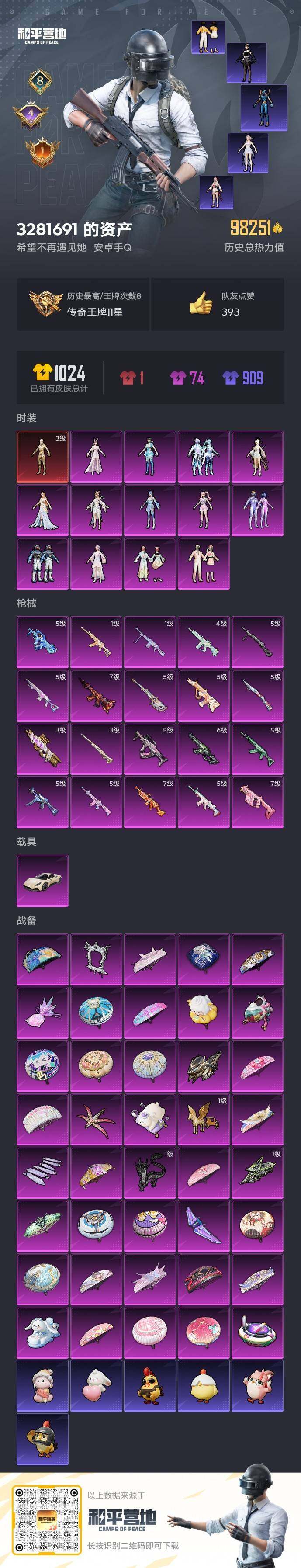 HPQM4139682和平精英账号详情图7