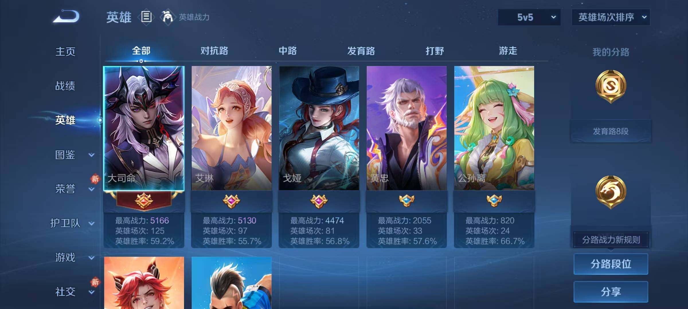 WZJZ4232483王者荣耀账号详情图5