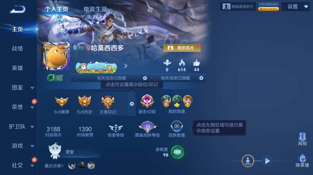 WZQM4223930王者荣耀账号详情图6