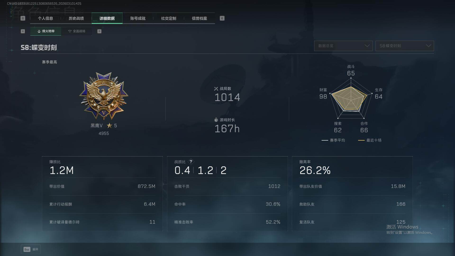 SJZQM464817三角洲行动账号详情图7