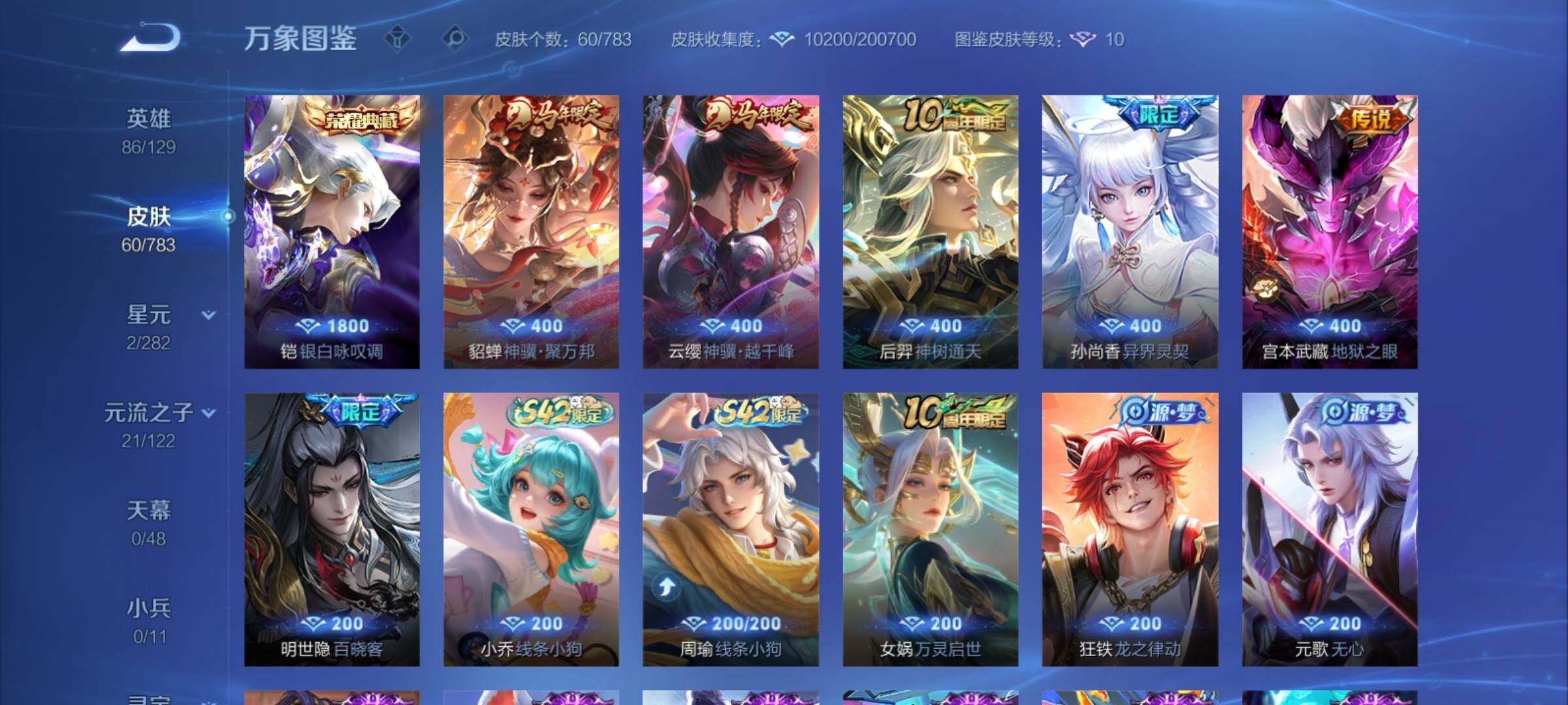 WZCMY4215219王者荣耀账号详情图6