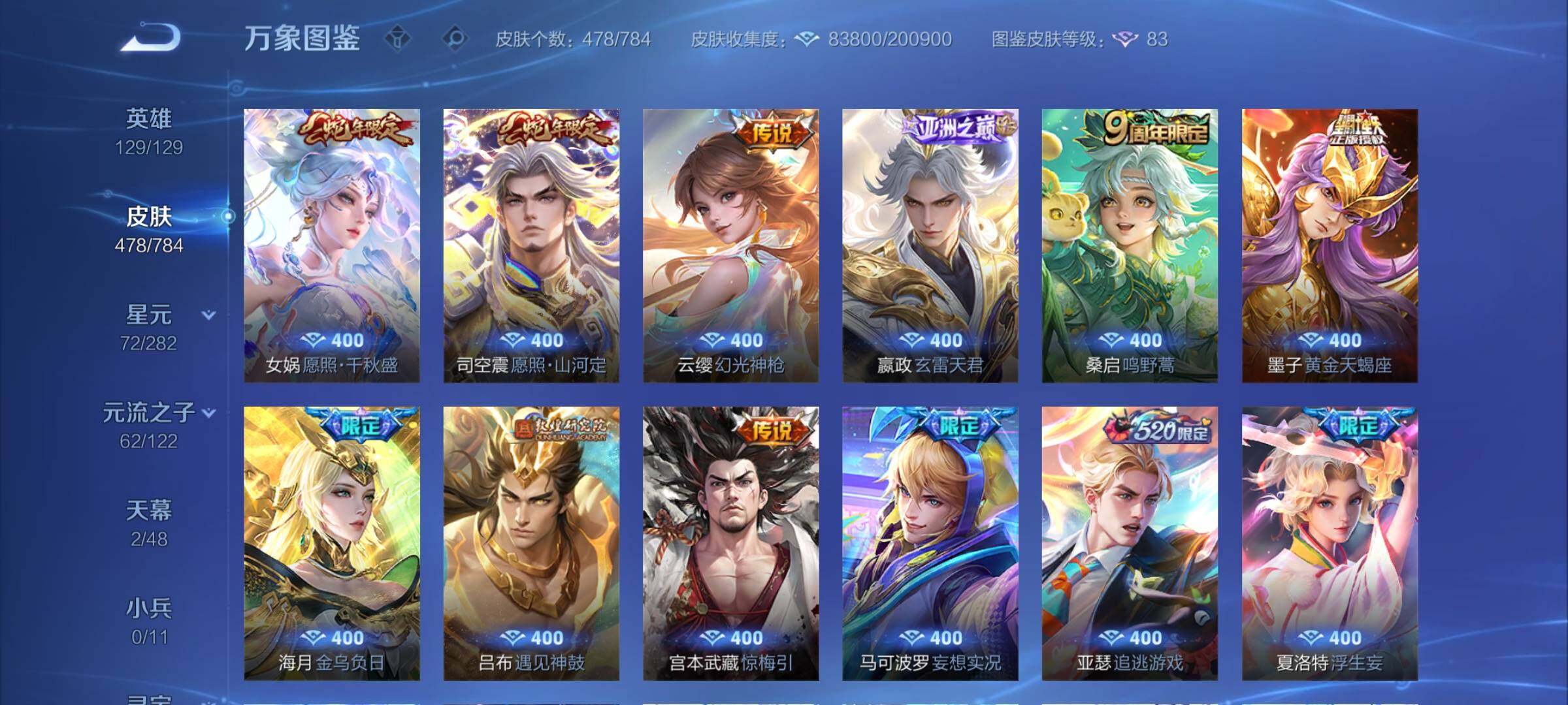 WZCMY4215861王者荣耀账号详情图7