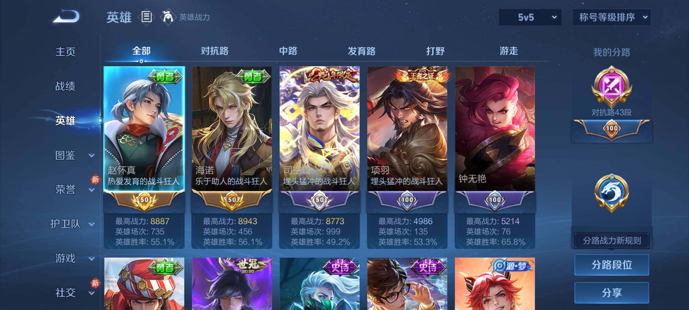 WZCMY4215868王者荣耀账号详情图3