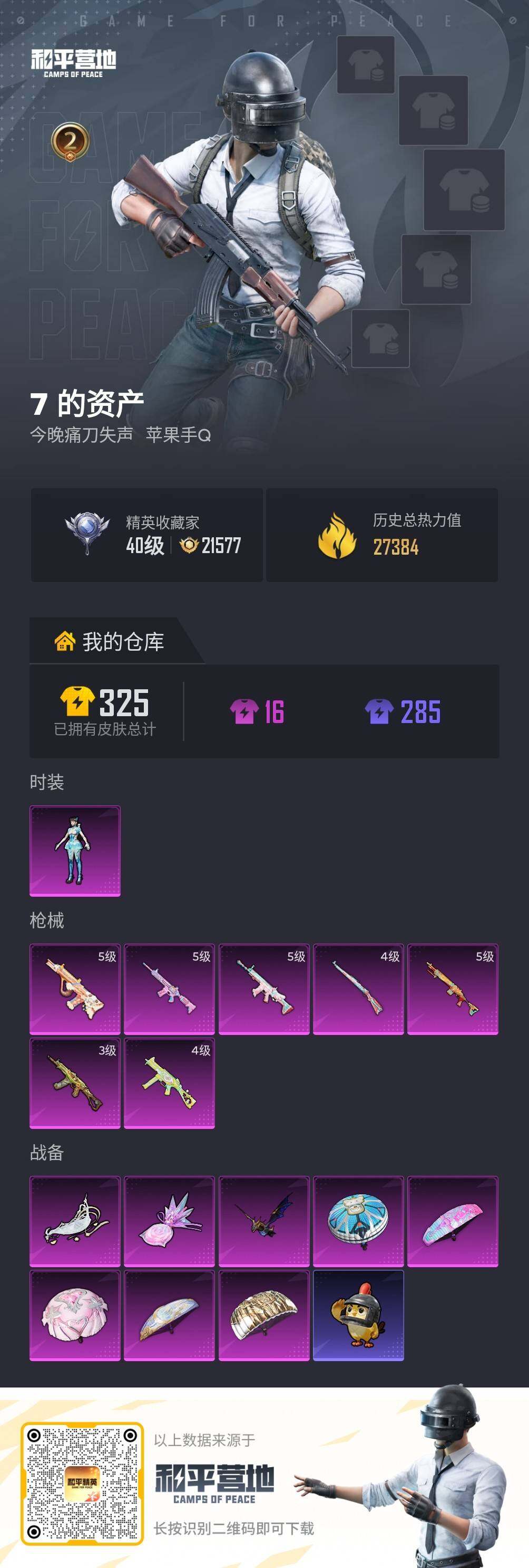 HPLX4118172和平精英账号详情图13