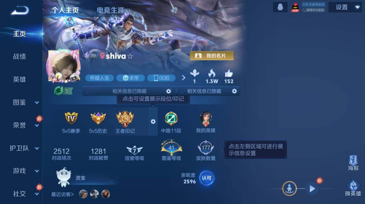 WZCMW4225860王者荣耀账号详情图5