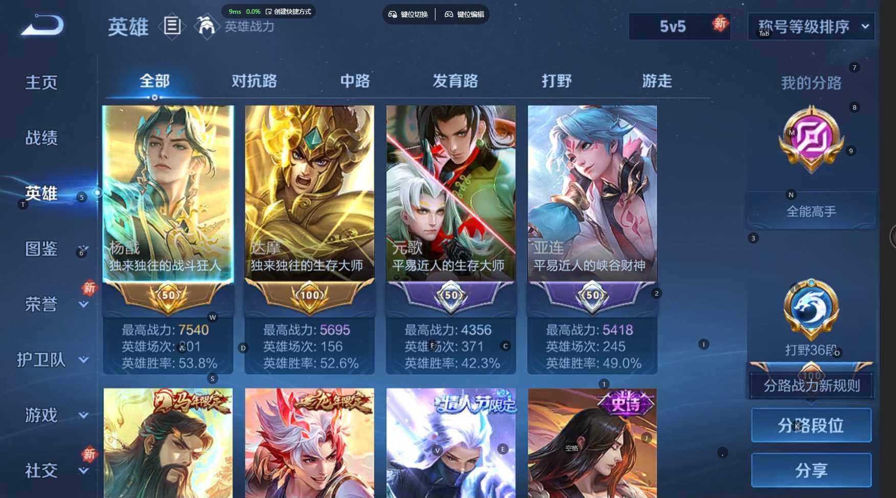 WZBSY4220048王者荣耀账号详情图4