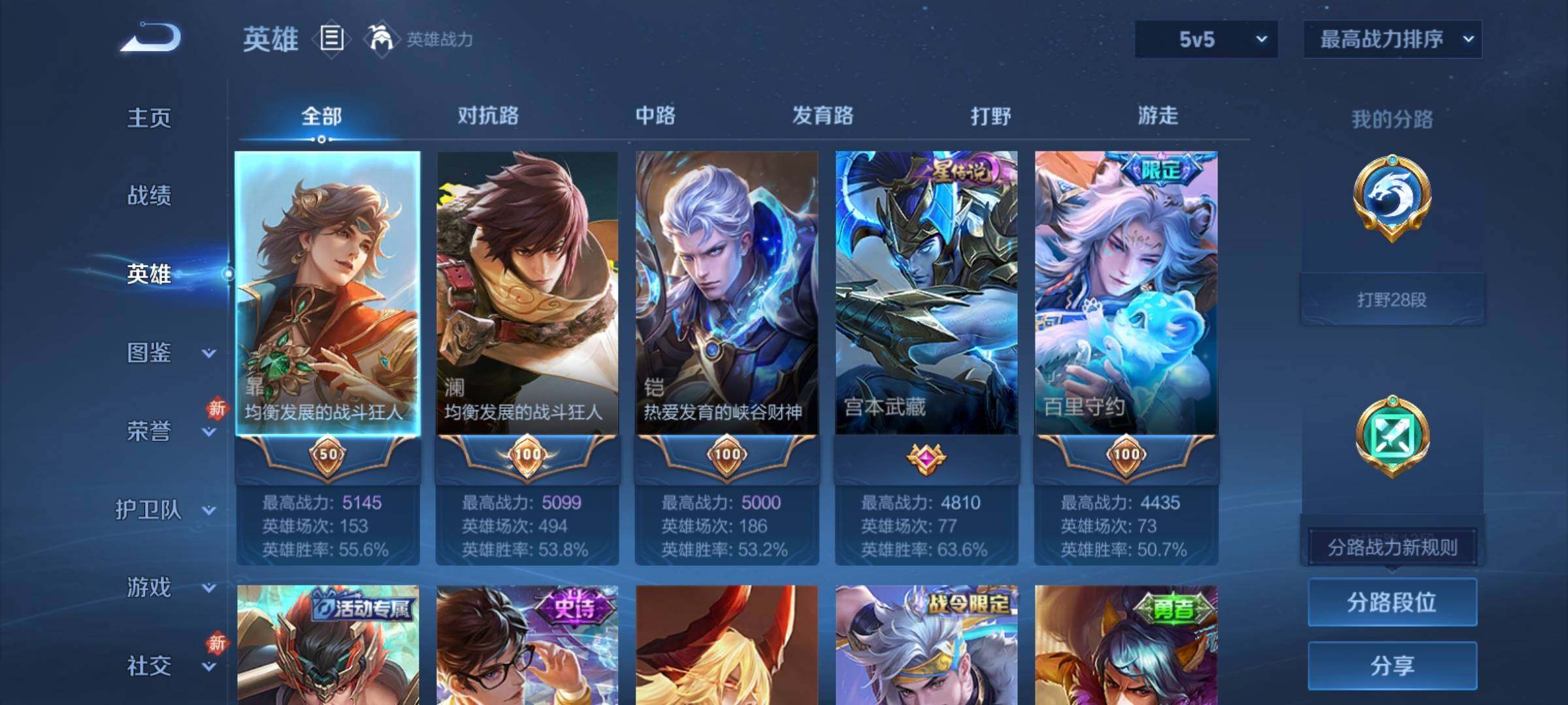 WZCMY4215500王者荣耀账号详情图3