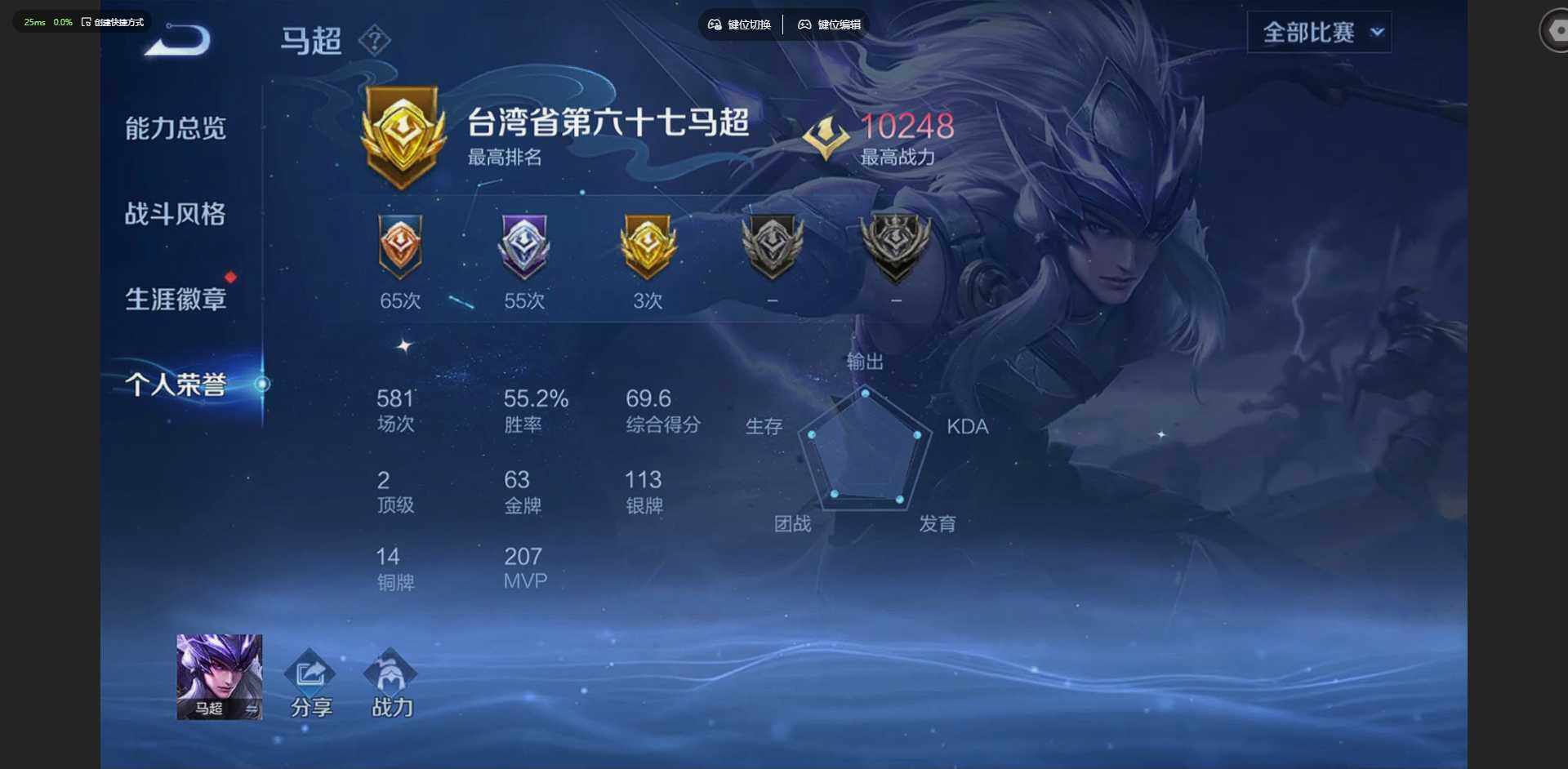 WZQM4216973王者荣耀账号详情图7