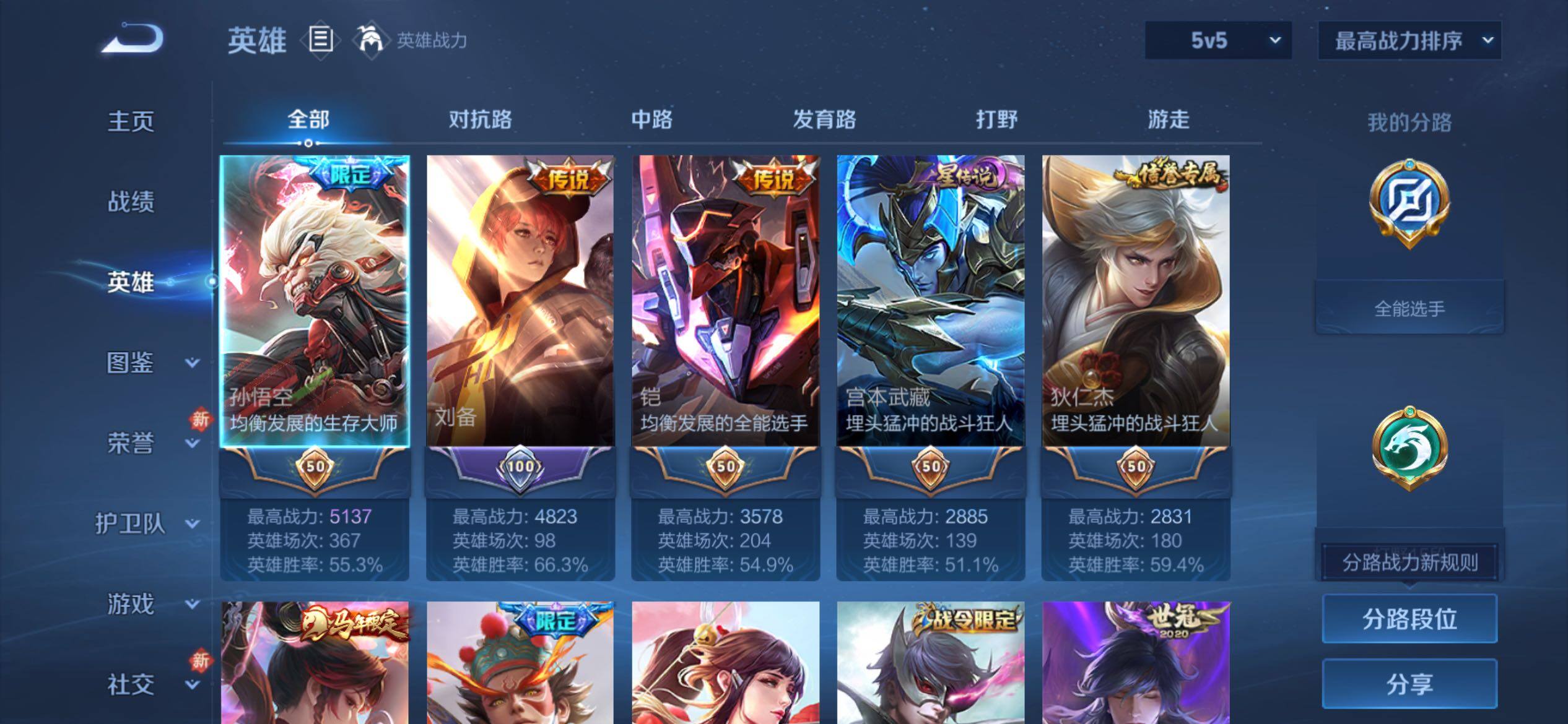 WZCMY4215294王者荣耀账号详情图3