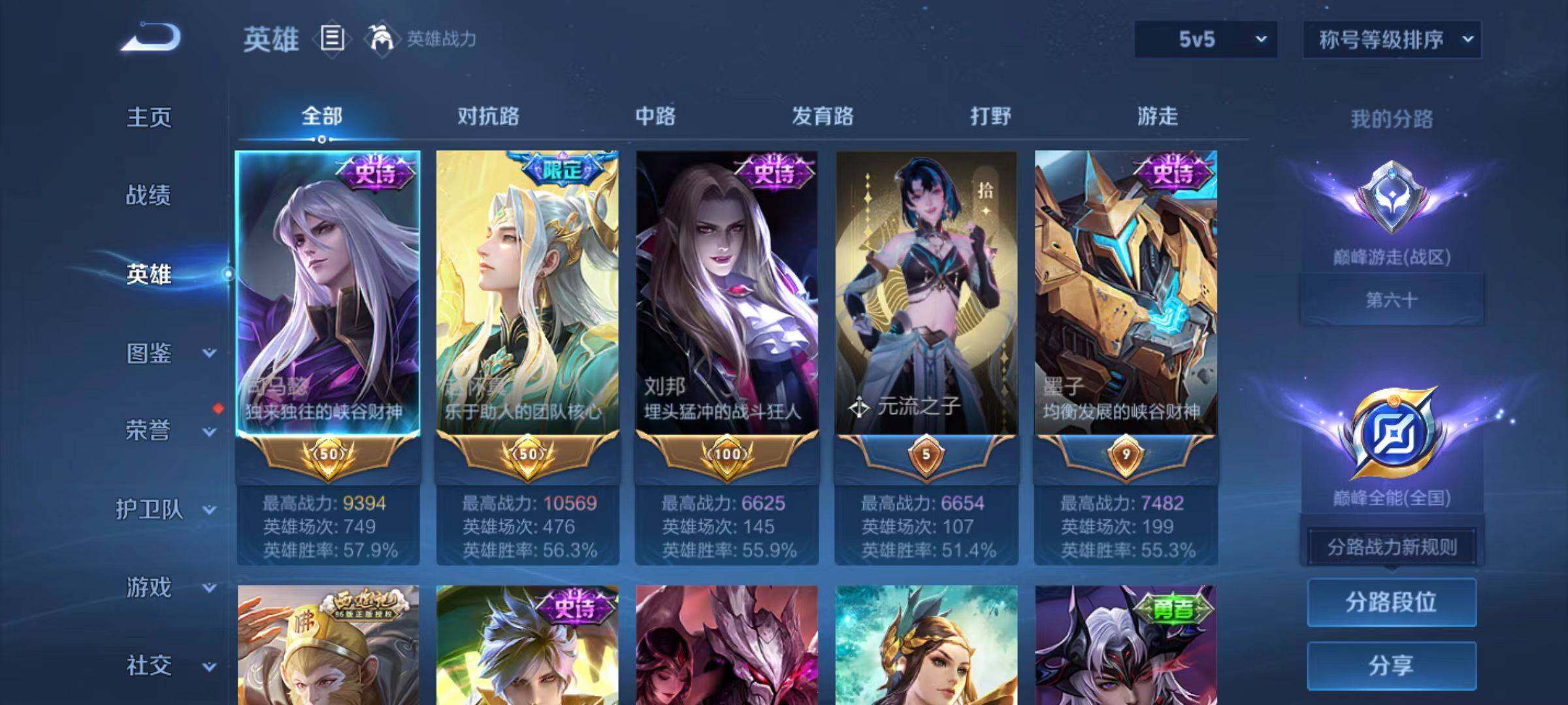 WZLX4214801王者荣耀账号详情图3