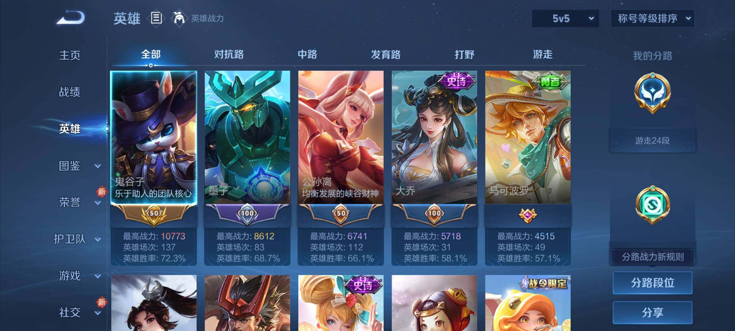 WZCMW4227449王者荣耀账号详情图3