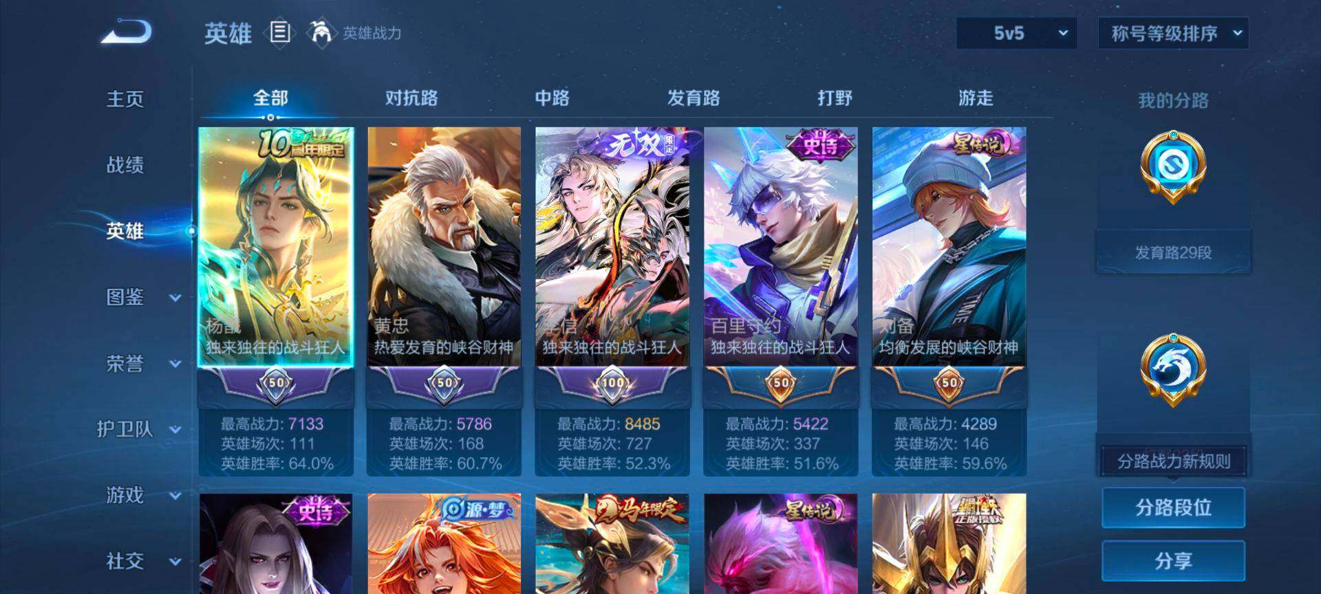 WZQM4215092王者荣耀账号详情图4