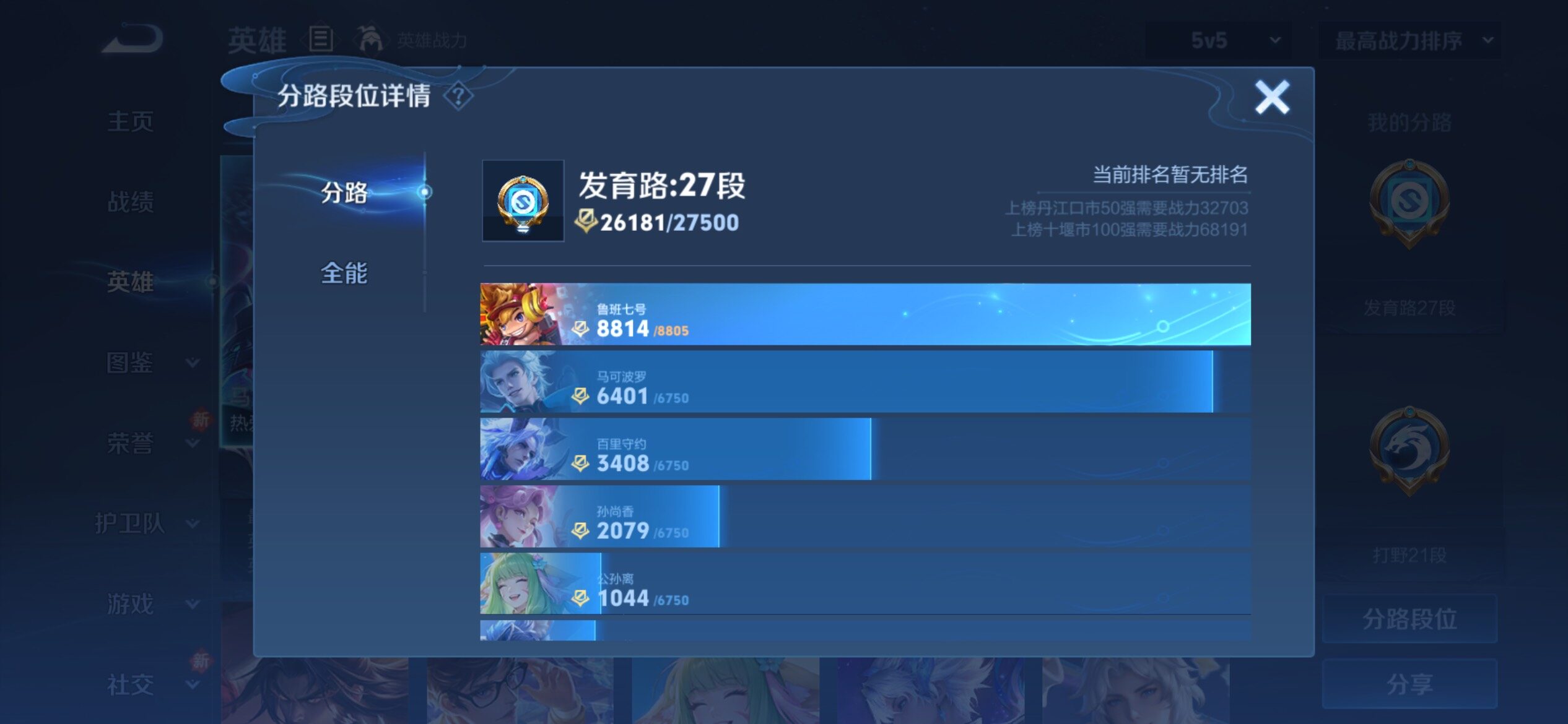 WZCMY4215595王者荣耀账号详情图4