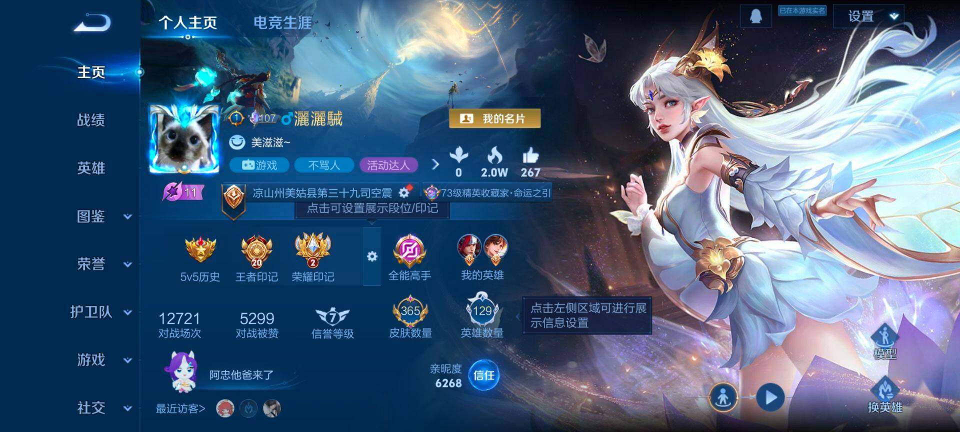 WZQM4215111王者荣耀账号详情图3