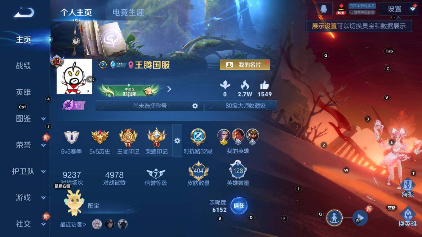 WZQM4223935王者荣耀账号详情图10 WZQM4223935王者荣耀账号详情图10