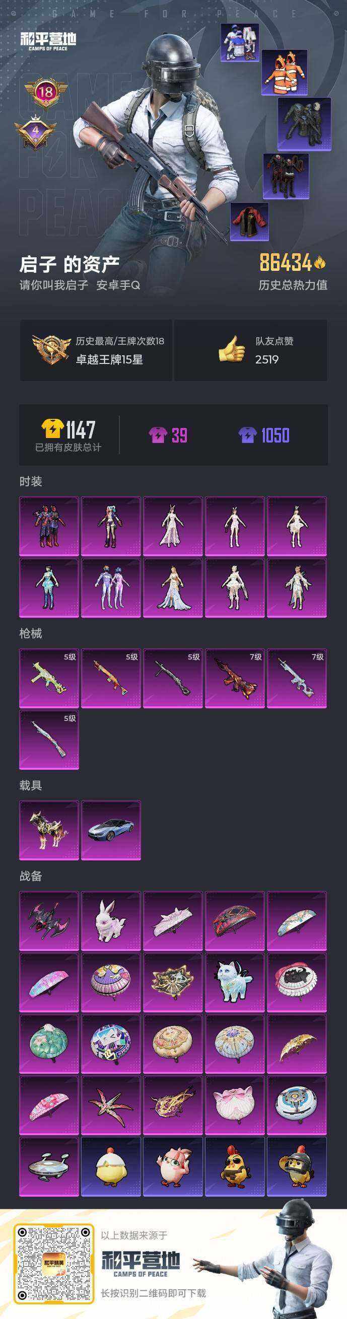 HPQM4139613和平精英账号详情图8