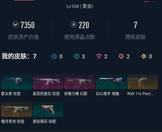 WWQQM418993无畏契约账号详情图4