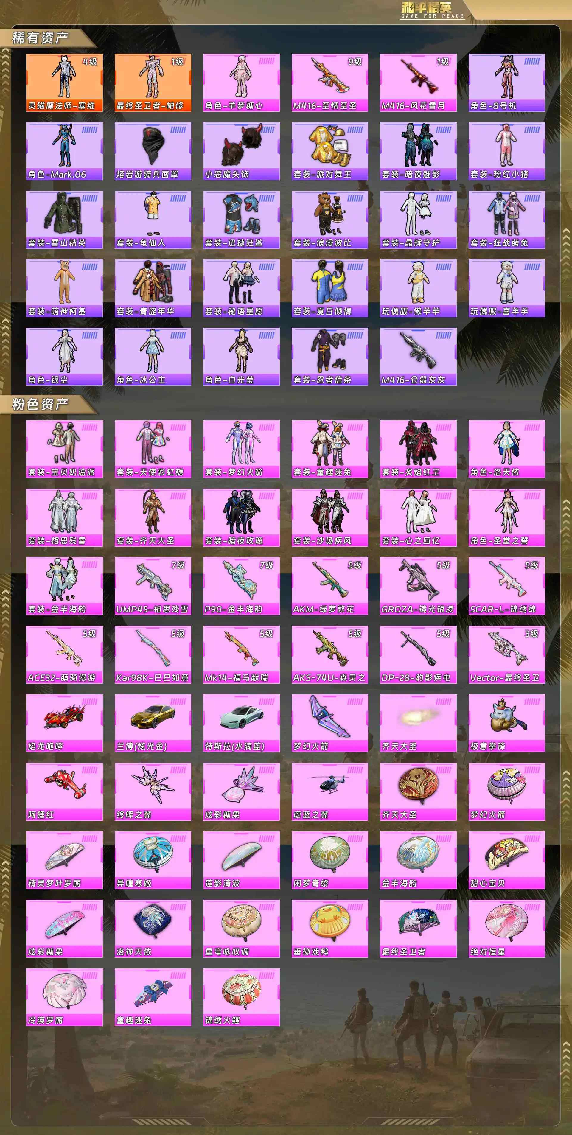 HPCMW4141279和平精英账号详情图5