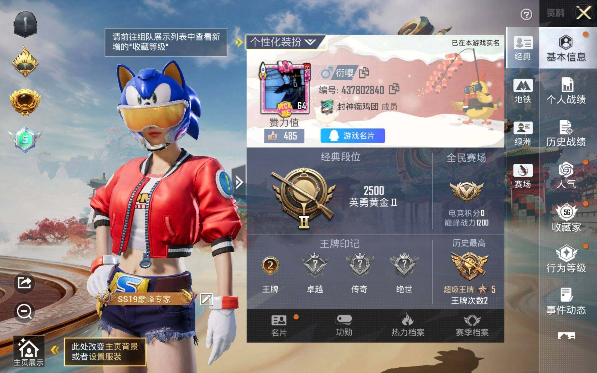 HPQM4162009和平精英账号详情图7