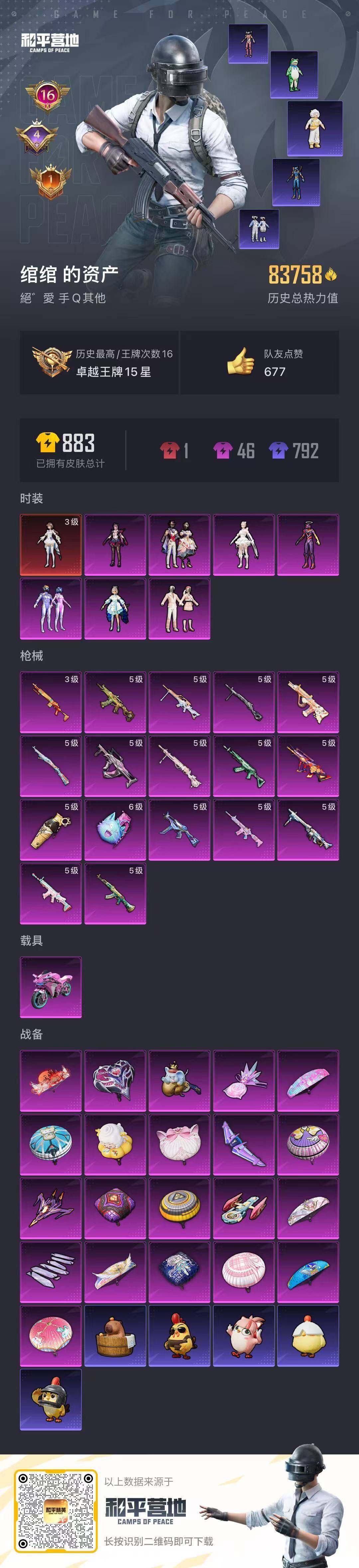 HPQM4120080和平精英账号详情图18