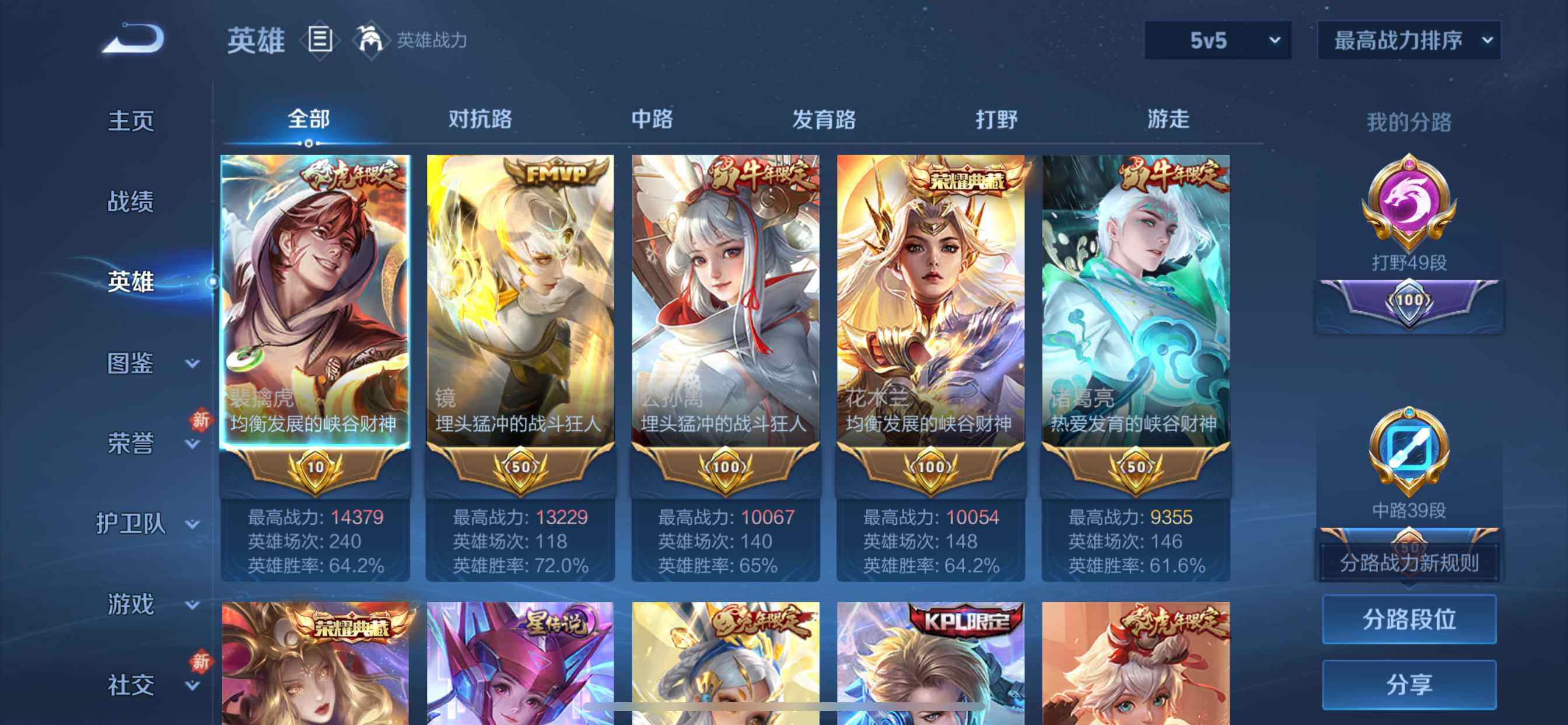 WZDN4217440王者荣耀账号详情图4