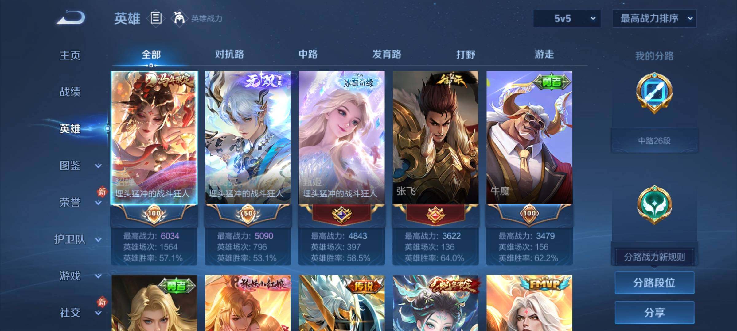 WZCMY4218218王者荣耀账号详情图3